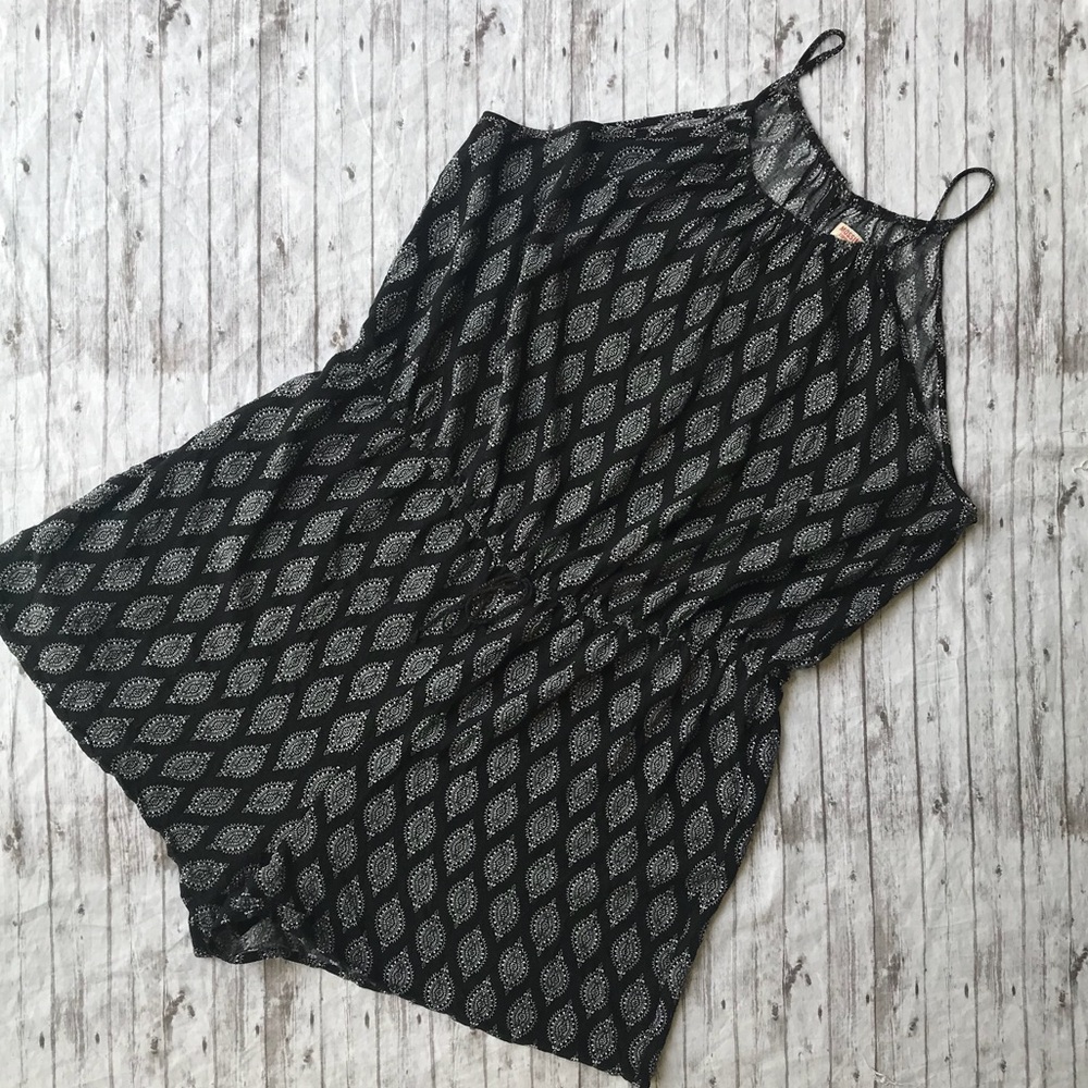 Black and White Romper